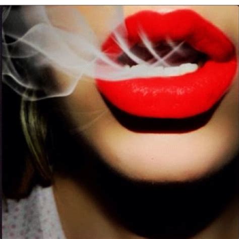 Lips With Smoke Coming Out Cover Photo