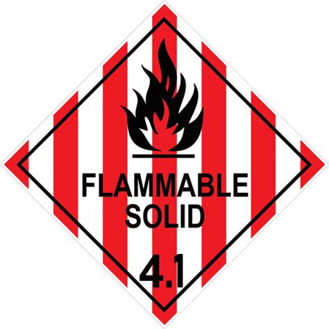 Dg Class 4 Other Flammable Substances Saito