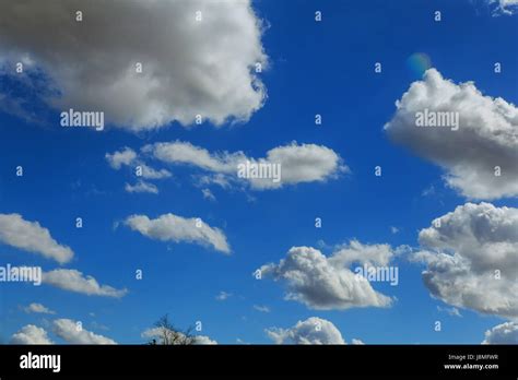 Blue Sky Background With White Clouds Sky Clouds Stormy Sky Stock Photo
