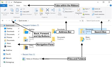 Ribbon is like a guiding box demonstrating some simple operation you can execute in a click or serveral. File Explorer in Windows 10 - Instructions and Video Lesson