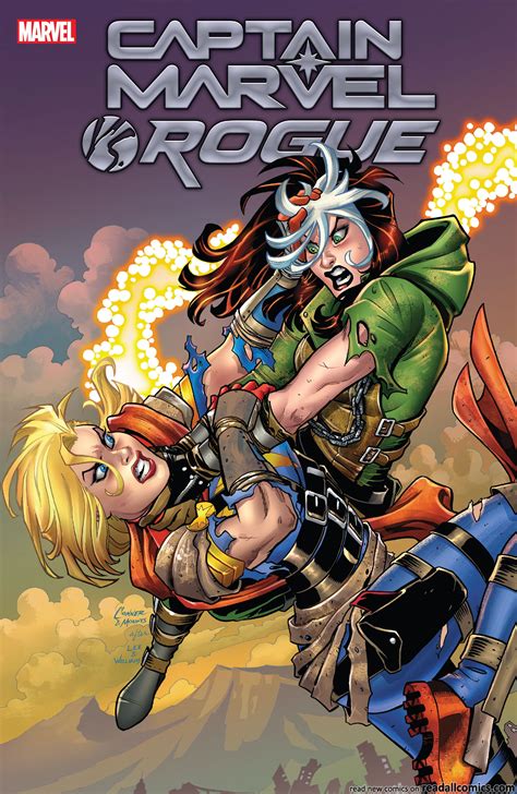 Captain Marvel Vs Rogue Read All Comics Online