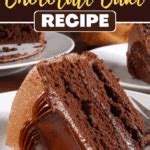 Absolutely incredible paleo chocolate cake made with almond flour and coconut flour and topped with a whipped paleo chocolate frosting. Portillo's Chocolate Cake Recipe - Insanely Good