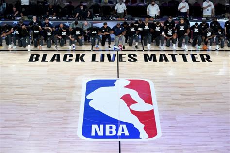 Players Kneel As Nba Restarts In Florida Bubble