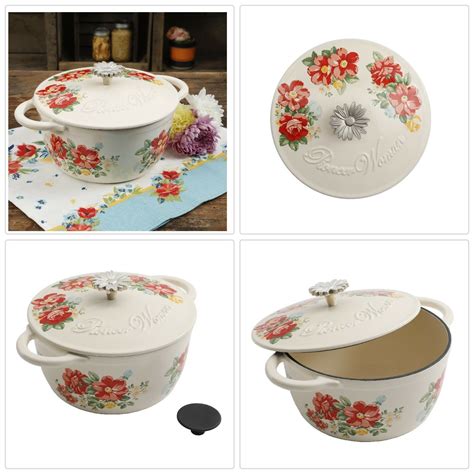 Maybe you would like to learn more about one of these? The Pioneer Woman Enameled Cast Iron Casserole Dish ...