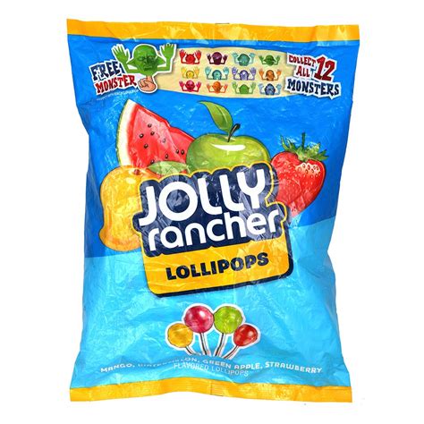 Jolly Rancher Assorted Lollipops 300g Grocery And Gourmet Foods