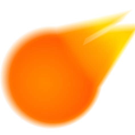 Fireball Falling Transparent Png Png Mart