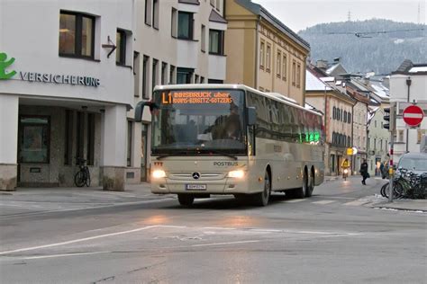 Mercedes Benz Integro Von Postbus Bd Als Skibus Axamer Lizum