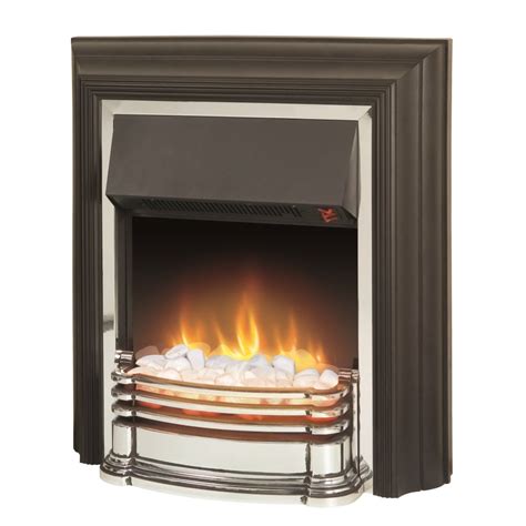 Dimplex Detroit Electric Fire In Black And Chrome Dtt20 031167