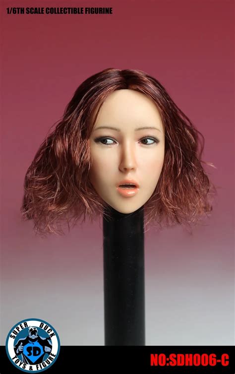 Super Duck 16 Sdh006 Sexy Asian Girl Head Sculpt For 12inch Phicen Tbleague Verycool Playtoy Ud