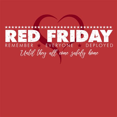 This Red Friday Deployment Shirts Design Is A Perfect Way To Help Show