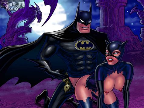 Rule 34 Batman Batman Series Breasts Cape Catwoman Clothes Dc Dcau