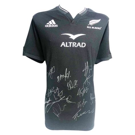 Signed New Zealand All Blacks Shirt Autographed Jersey 2023