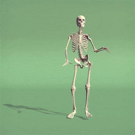 3d Skeleton Dancing S Find And Share On Giphy