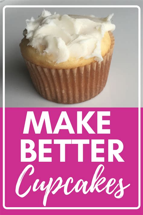 Pin it gif by jennifer nigro step 5 stir or mix on low for. How to Make Better Cupcakes! in 2020 | Mug recipes, Cake ...