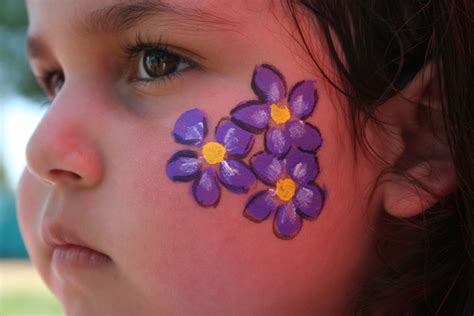 Flowers Face Painting Face Painting Designs Face Painting Face