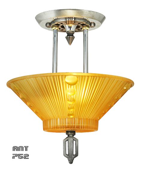 This art deco lighting has been collected from all over the country for the last 25 years and we are now with loving care restoring all of it. Vintage Hardware & Lighting - Original Art Deco Ceiling ...