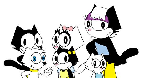 Felix Kitty And Their Children By Ultra Shounen Kai Z On Deviantart