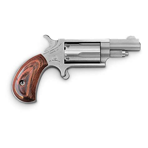 Naa Magnum Mini Revolver 22 Magnum Rimfire 1625 Barrel 5 Rounds