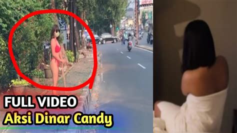 Viral Video Detik Detik Dinar Candy Protes Ppkm Di Jalan Umum Dinarcandy
