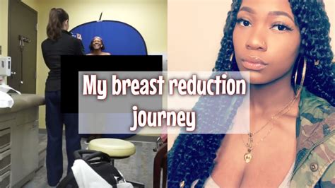 My Consultation Breast Reduction Journey Youtube