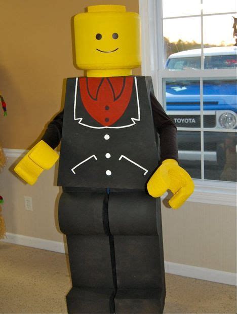 Lego Man Lego Man Lego Costume Sister Halloween Costumes