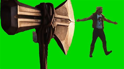Thor Love And Thunder Green Screen Youtube