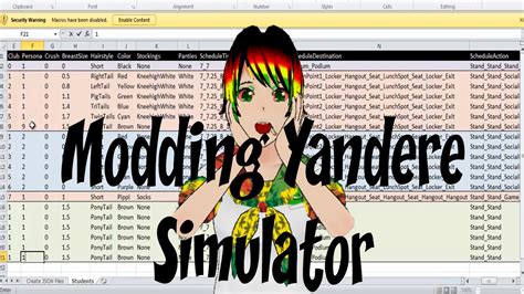 How To Mod Yandere Simulator And Add Custom Skins Demonstration