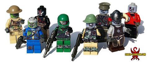 Lego Zombie Edition Minifigs By Saber Lego