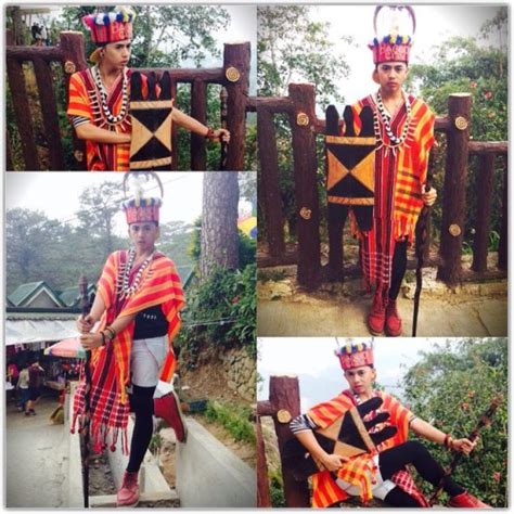 Tryin2getbetter Traditional Male Igorot Costume Long Strips Of