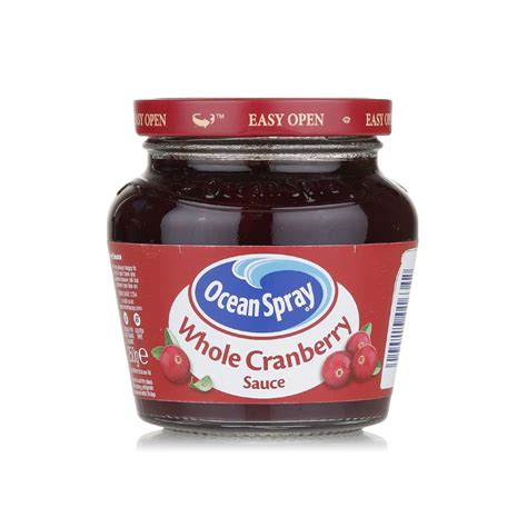 If you want to make homemade cranberry sauce, look no further than this classic recipe. Ocean Spray whole cranberry sauce 250g - Spinneys UAE