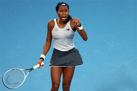 Coco gauff shocked naomi osaka, serena williams was knocked out, caroline wozniacki completed her final match, stefanos tsitsipas fell and roger federer fought off john millman in a fifth set tiebreak. Coco Gauff Beats Osaka, Now Fifth Favorite at Australian Open