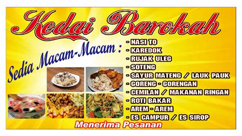 Desain Banner Warung Makanan Pics