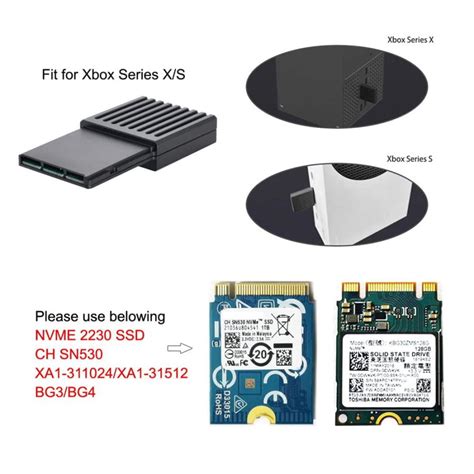 Xbox シリーズ X S CH SN530 SSD PCIe4 0 拡張メモリーカード用Xiwai CF Express Type B から M 2 NVMe 2230 M Key