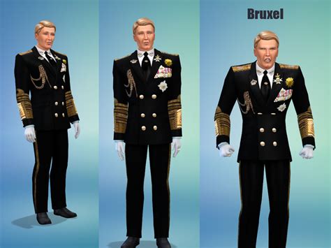 Army Service Uniform The Sims 4 P1 Sims4 Clove Share Asia Tổng Hợp E9f