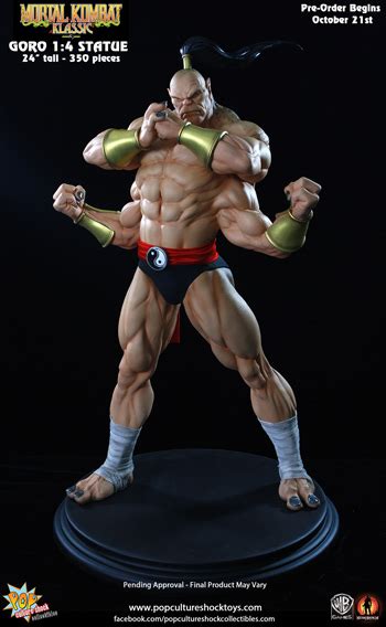 Information and translations of goro in the most comprehensive dictionary definitions resource on the web. Pre-Orders Live For Mortal Kombat Goro Statue - The Toyark - News