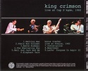 King Crimson - Live At Cap D'Agde 1982 (Bootleg/D.G.M. Collector's Club ...