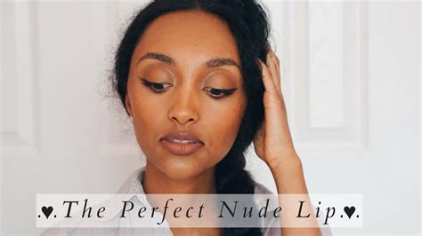 The Perfect Nude Lip For Pigmented Lips Youtube