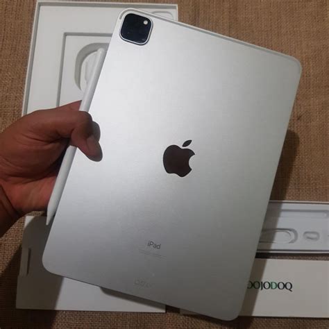 Jual Apple Ipad Pro M1 2021 11 Inchi 128gb Cell Silver Second 1