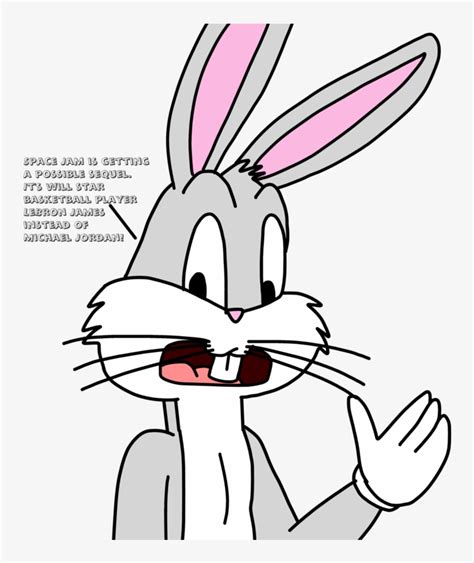 Vector Freeuse Bugs Bunny Talks About Space Jam Sequel Space Jam Bugs