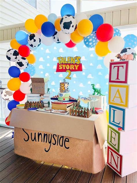 Toy Story Party Birthday Party Ideas Photo 1 Of 17 Toy Story Party Decorations Toy Story
