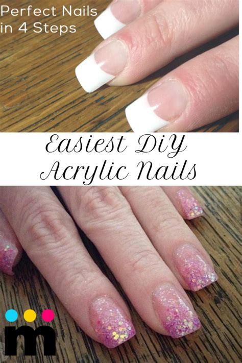 Easiest Diy Acrylic Nails That You Can Do In The Comfort Of Your Home