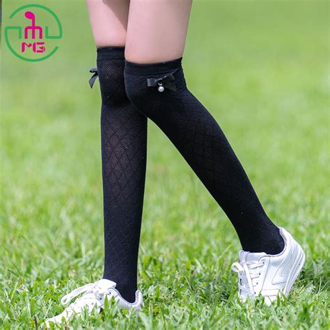 Mg Golf Sports Leisure Pure Cotton High Socks Long Tube With Black