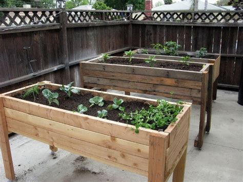 Grow your own herb and vegetable gardens with minimum fuss. DIY Waist High Planter Box | Your Projects@OBN