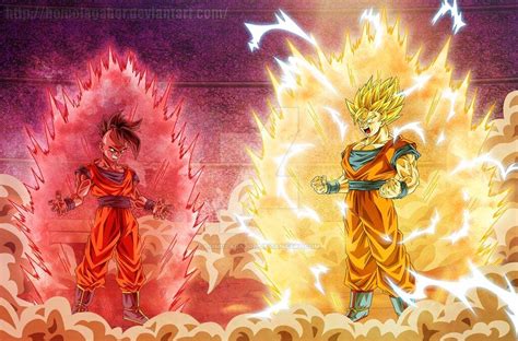 Uub Kaioken X20 Vs Goku Ssj2 Wiki Dragon Ball EspaÑol Amino