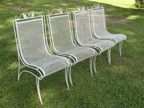 25 Vintage Wrought Iron Patio Chairs