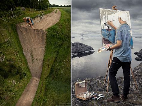 18 Brilliant Photo Manipulations By Erik Johansson Bored Panda