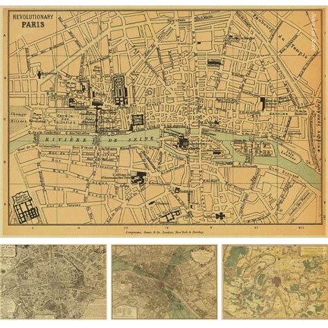 Antiga Paris Do Mapa Início De Mapa De Paris Île De France França