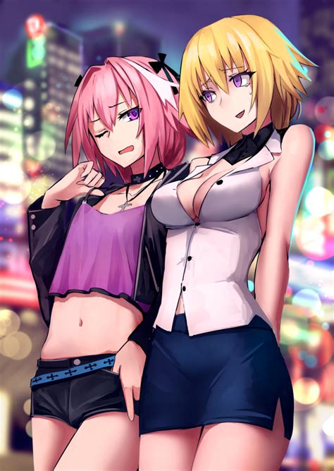 Jeanne Darc Jeanne Darc And Astolfo Fate And 1 More Drawn By