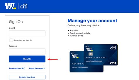 Creditcard Login Into Your Best Buy Credit Card