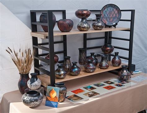 Pottery Display Booths Raku Pottery At Show Booth Flickr Photo